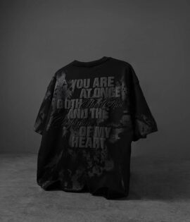 Of My Heart Nakışlı Oversize Tshirt