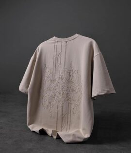 Focus Tona Ton Nakışlı Oversize Tshirt