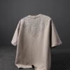 Goodly Yaka Nakışlı Tona Ton Oversize Tshirt